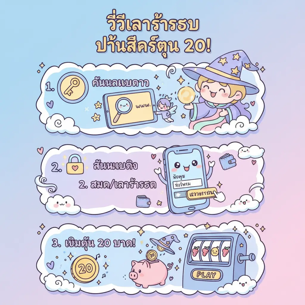 วิธี ปั่นสล็อตทุน 20 - การเข้าสู่ระบบ