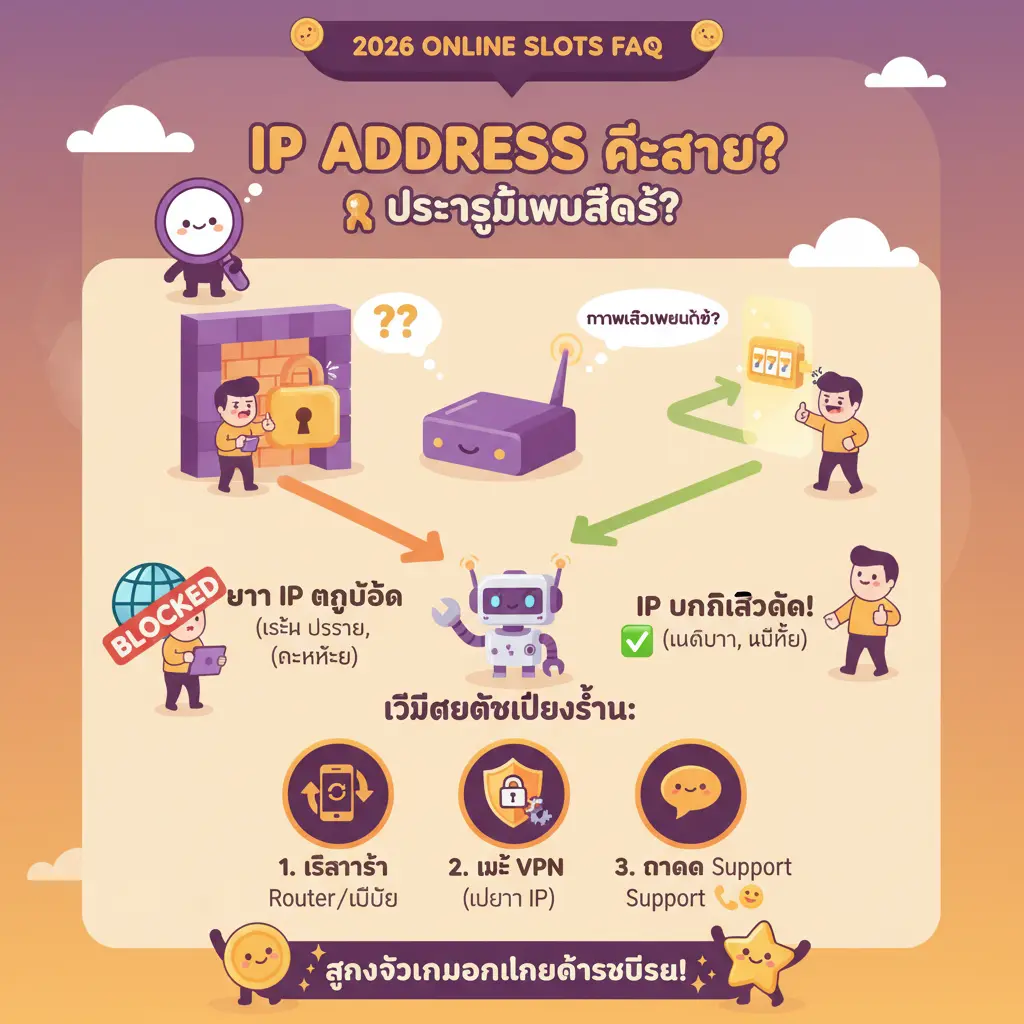 สอน วิธี เข้า เว็บ สล็อต - IP Address