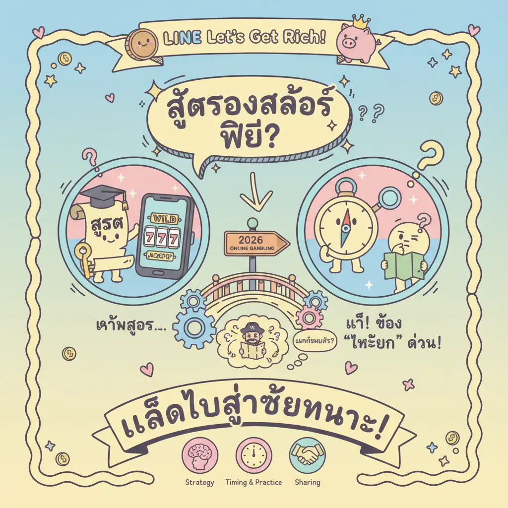 สูตรโกงสล็อต ฟรี - LINE