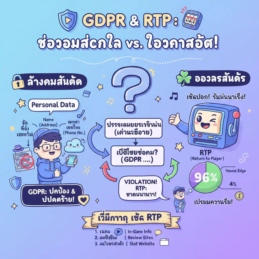 อัตราจ่ายสลอต - General Data Protection Regulation GDPR