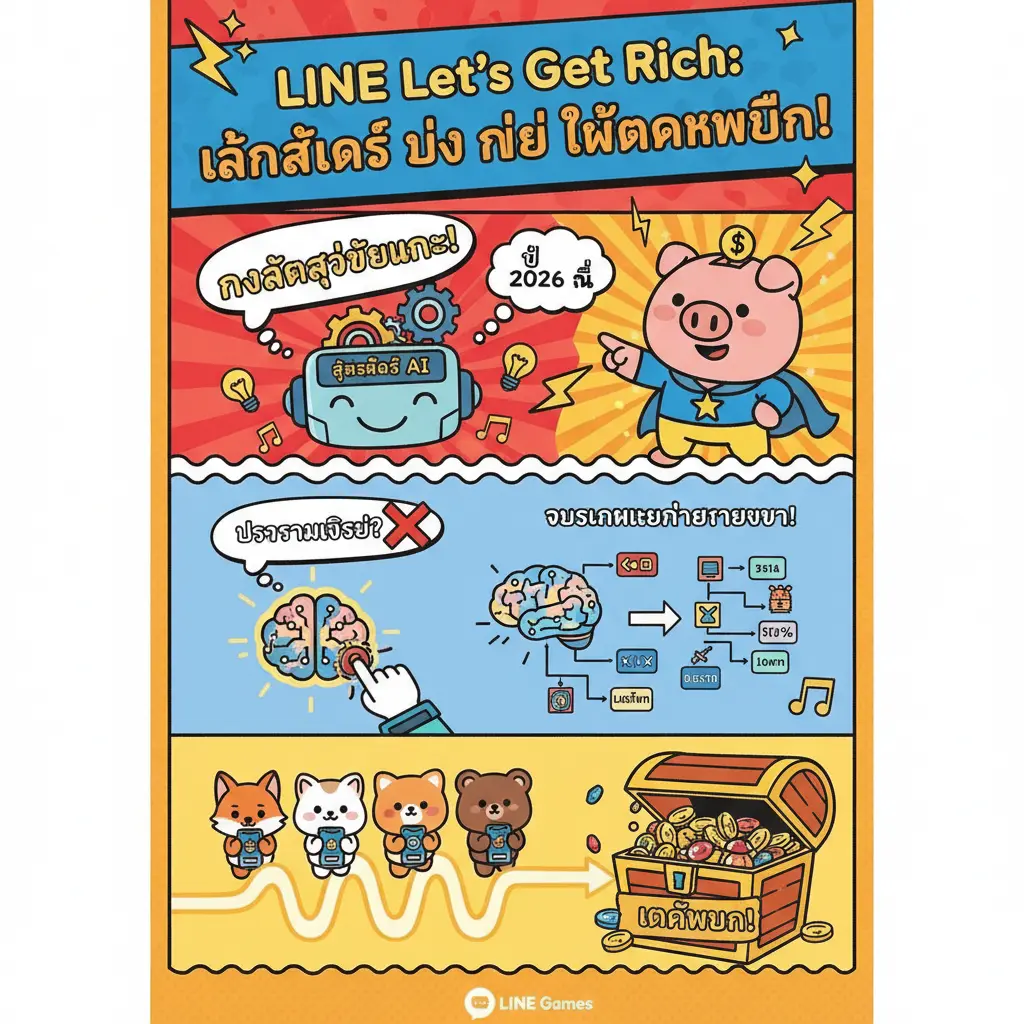 เล่นสล็อต ยัง ไง ให้แตกหมื่น - LINE Lets Get Rich