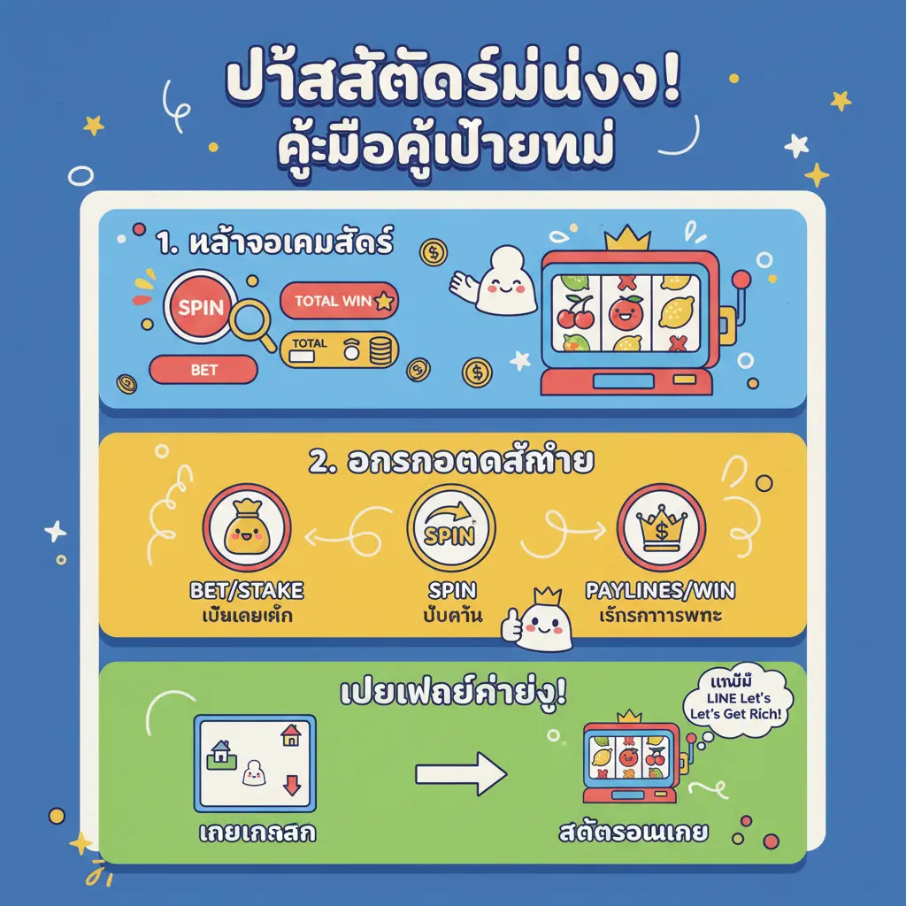 ขั้น ตอน การเล่นสล็อต - การพนัน