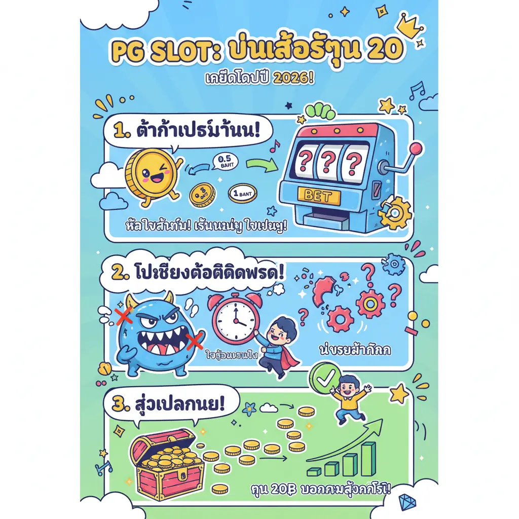 วิธี ปั่นสล็อตทุน 20 - PG Slot