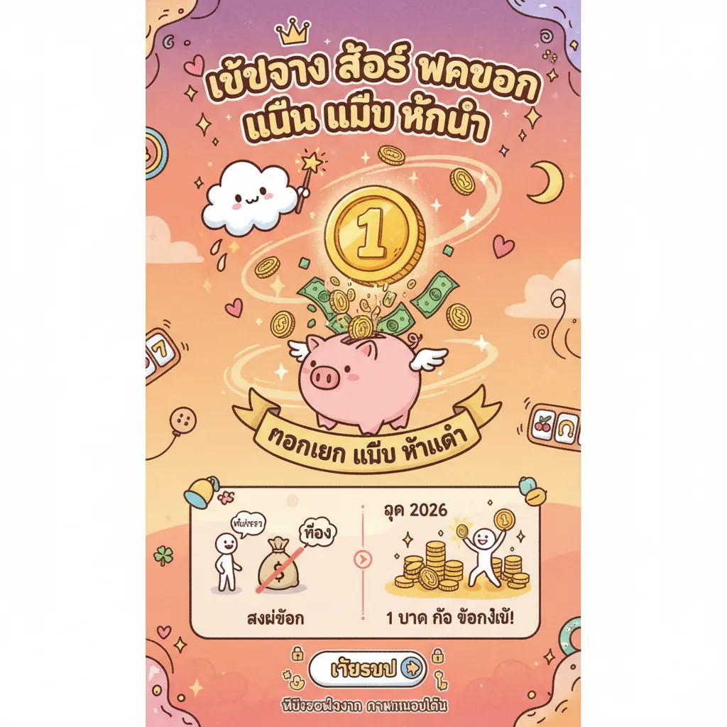 เว็บตรง สล็อต ฝากถอน ไม่มี ขั้นต่ำ 1 บาท ก็ ถอนได้ - 未知實體