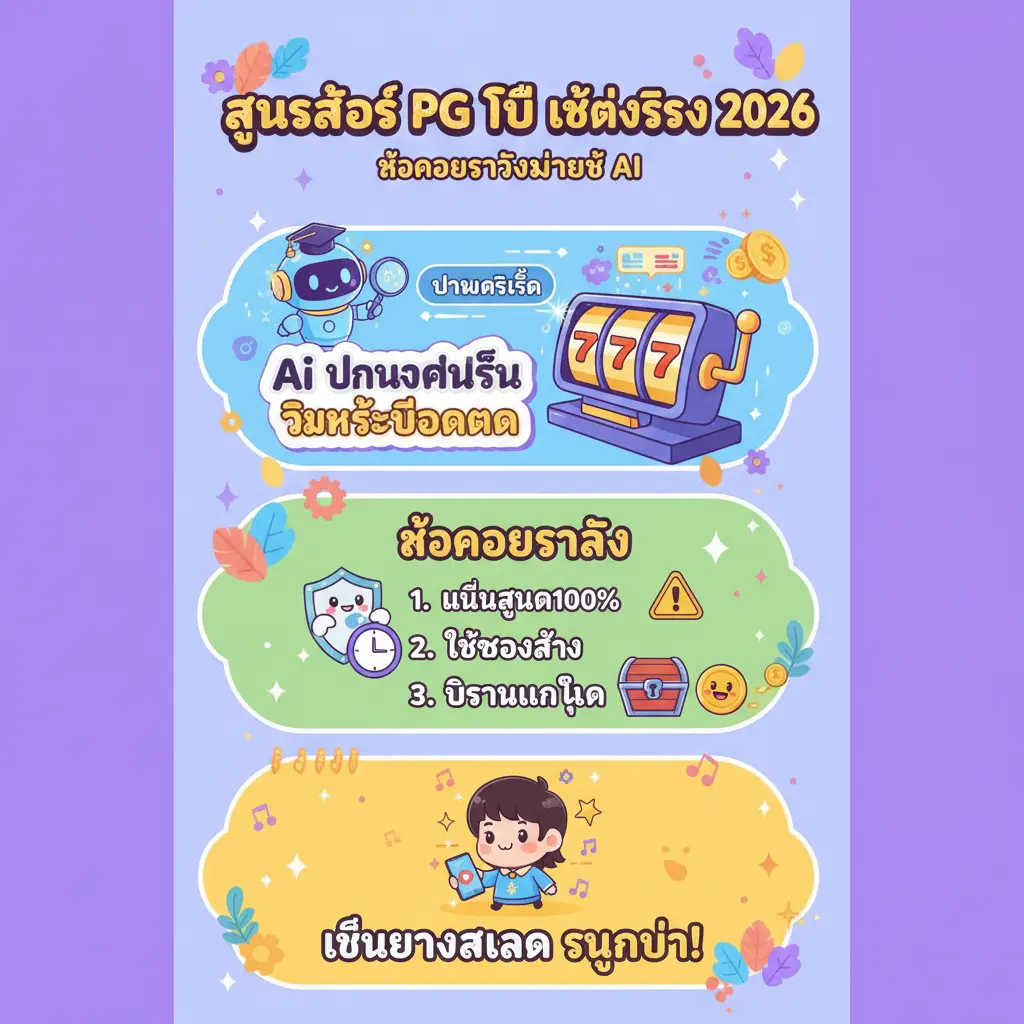 สูตรสล็อต pg ฟรี ใช้ได้ จริง 2026 - สูตรสล็อต